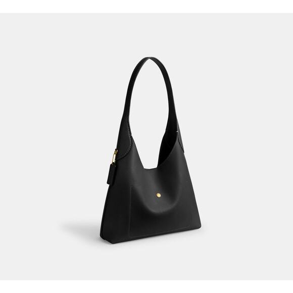 Coach Brooklyn Shoulder Bag 28cm - Black - Picture 2 of 6